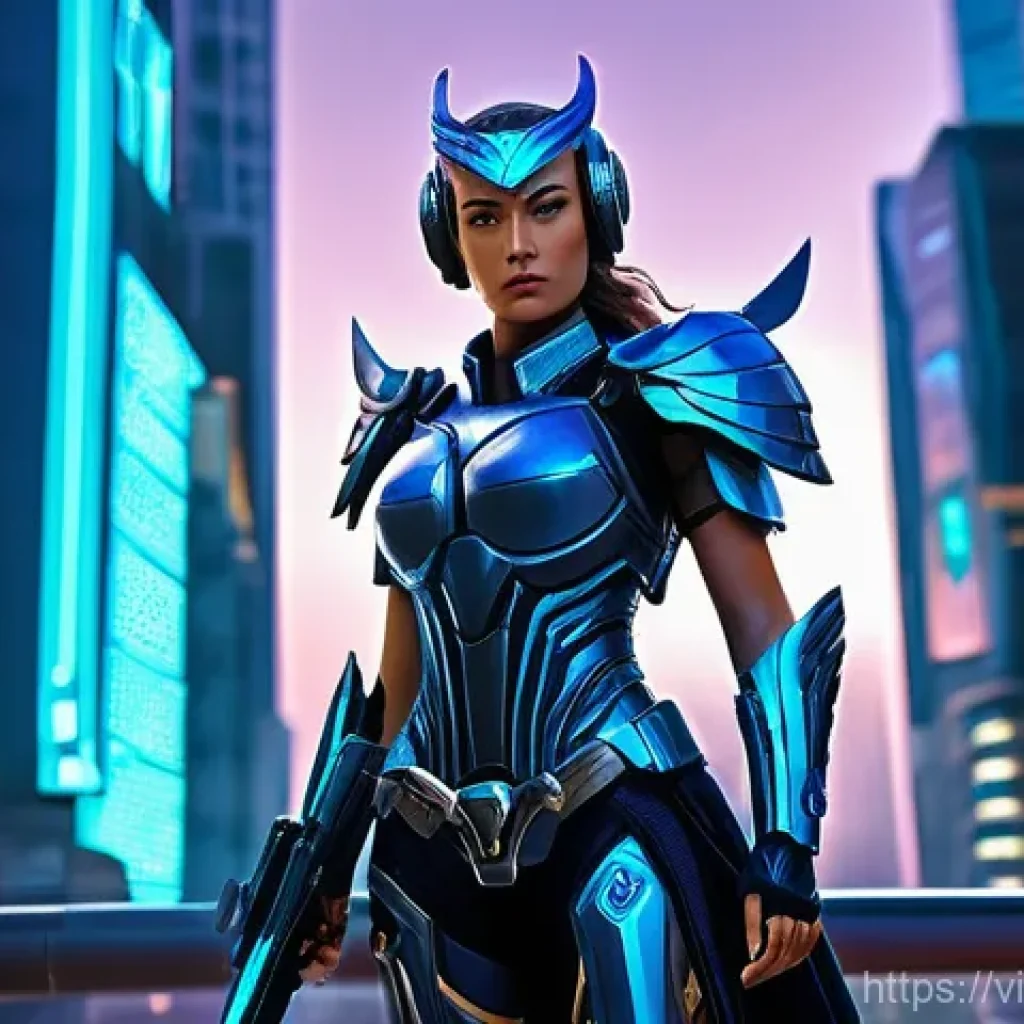신화적 사고의 미래적 전망 - Futuristic Athena**
    "A majestic and powerful depiction of Athena, the Greek goddess of wisdom an...