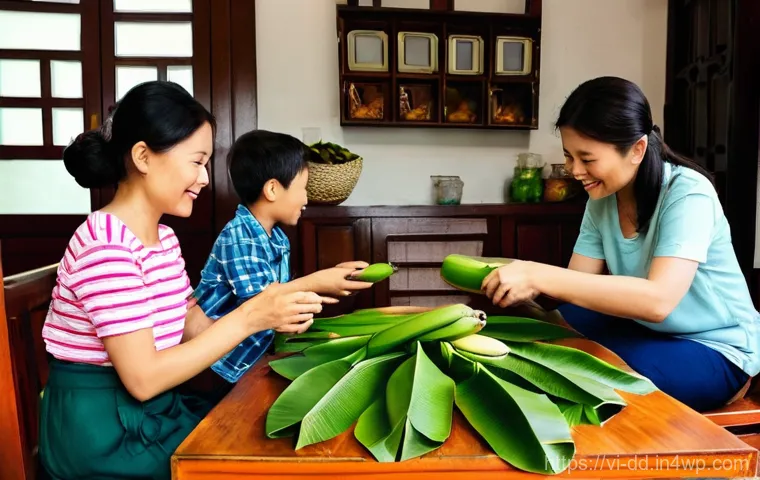 신화적 사고로 불확실성 극복하기 - **Prompt:** A curious Vietnamese child, approximately 8-10 years old, wearing comfortable and modest...
